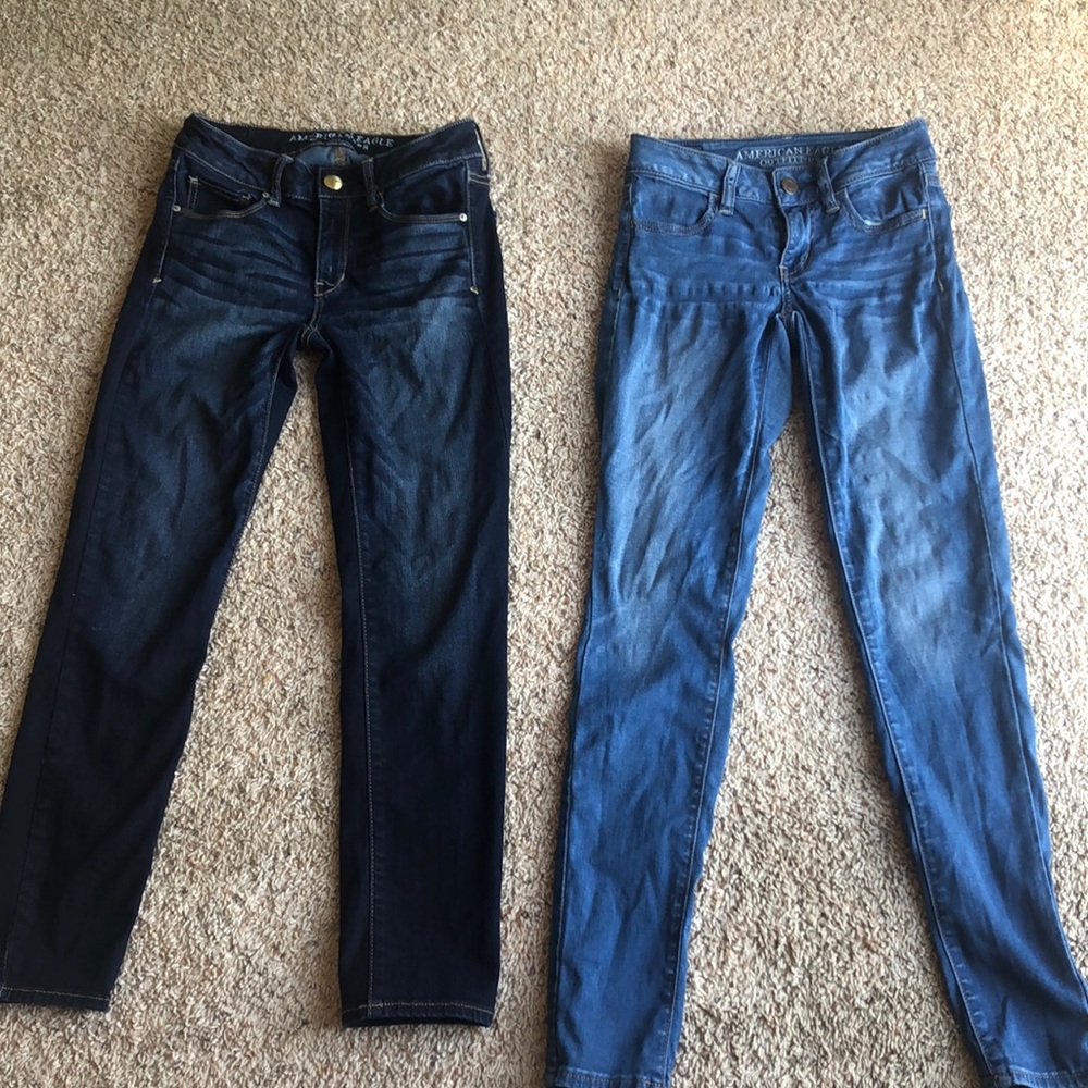 American eagle skinny jeans bundle